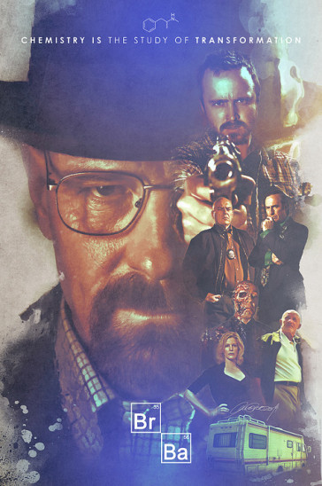 Во все тяжкие - постер сериала