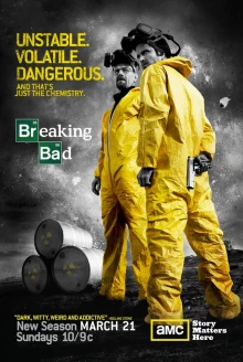 Во все тяжкие / Breaking Bad 3 сезон - постер сериала