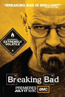 Во все тяжкие / Breaking Bad 4 сезон - постер сериала
