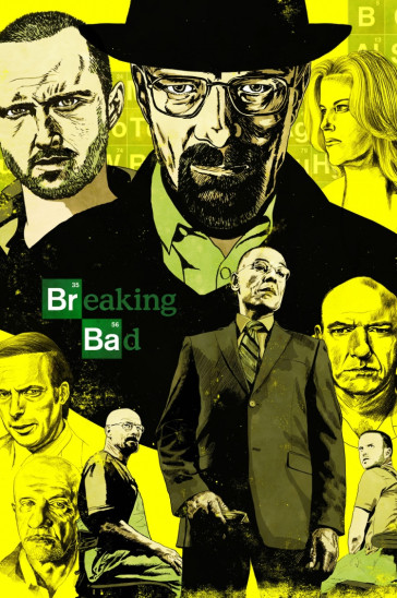 Во все тяжкие - постер сериала